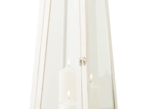 Windlicht Possira Glas Wit H59 cm