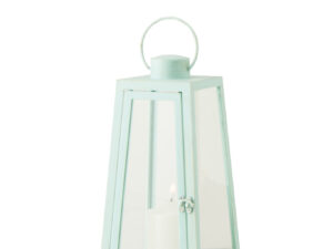 Windlicht Kerdy Glas Blauw H40,5 cm