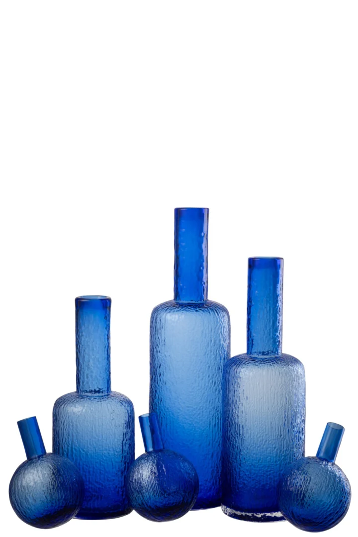 Decoratie Fermonte Glas Blauw - Afbeelding 3