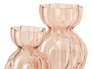 Vaas Brookir Glas Roze H28 cm