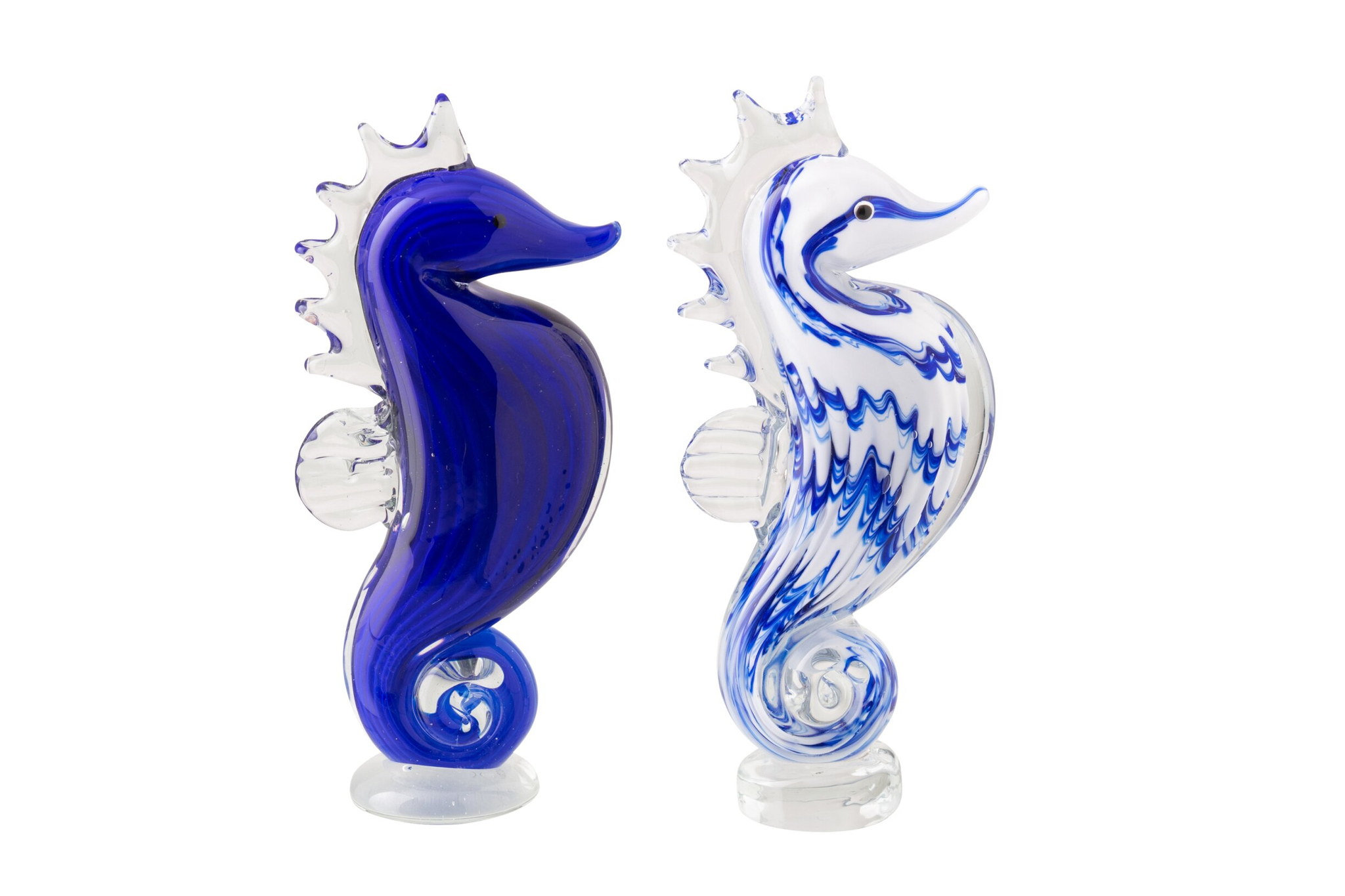 Presse-papier Poonang Glas Blauw - Set van 2