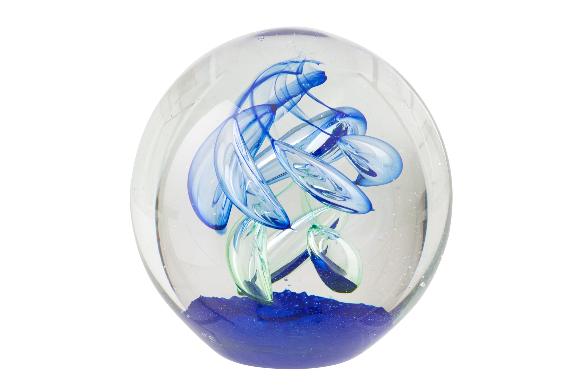 Presse-papier Vaurrona Glas Blauw