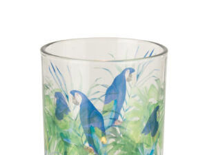 Waxinelichthouder Stanello Glas Blauw