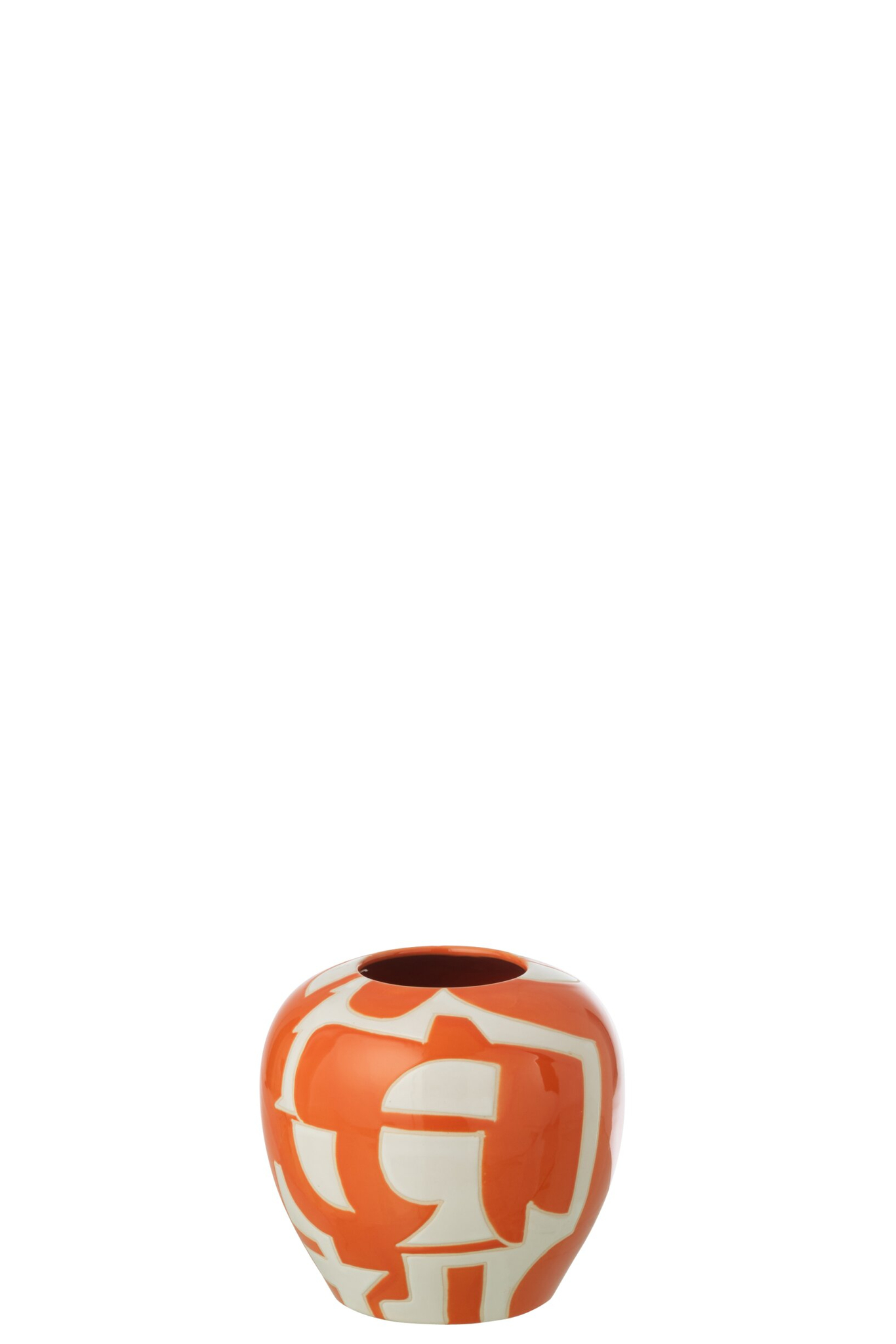 Vaas Klierraro Porselein Wit H16 cm - Afbeelding 2