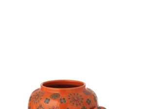 Pot Nolvane Porselein Oranje H27 cm