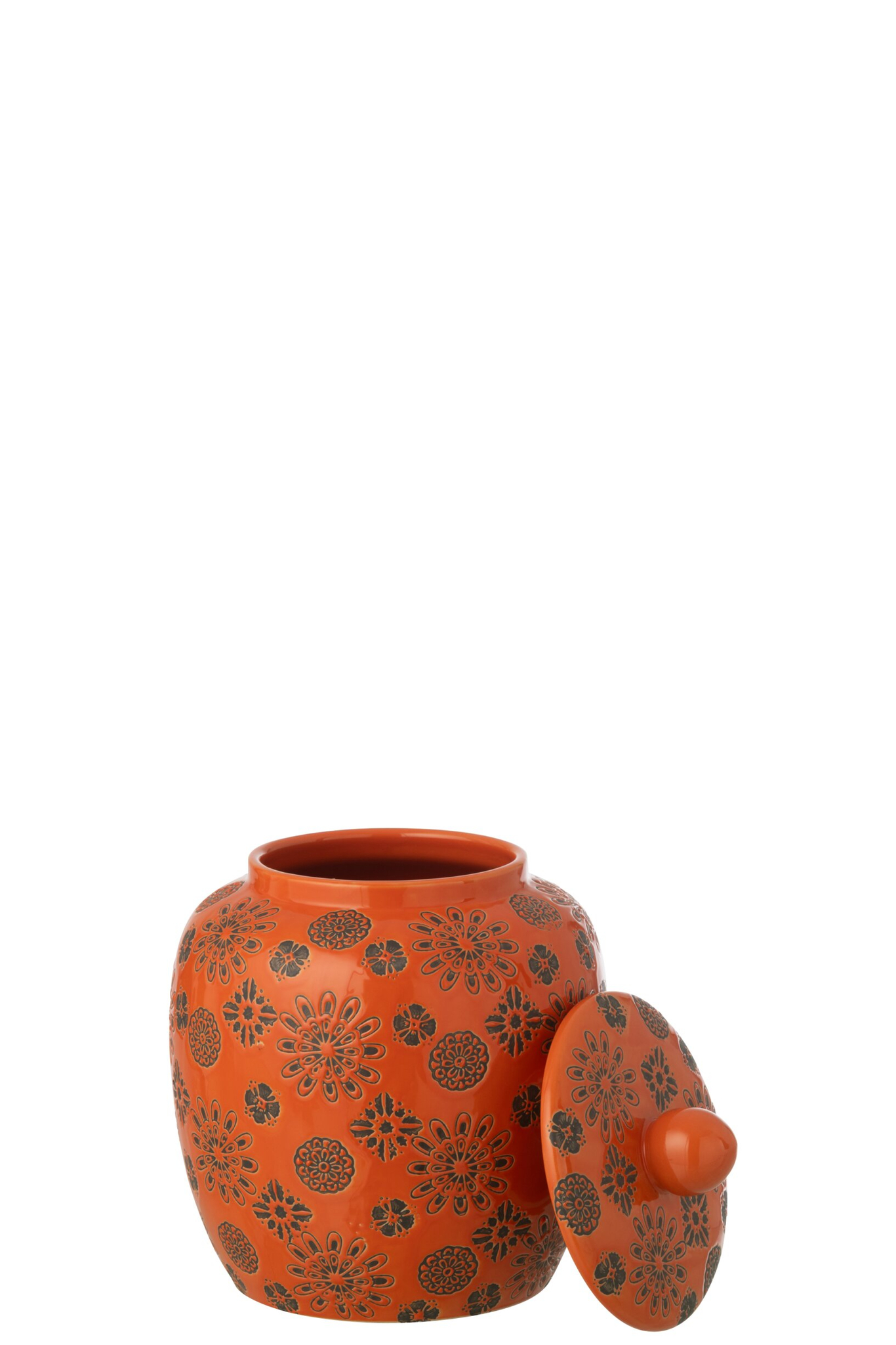Pot Nolvane Porselein Oranje H27 cm