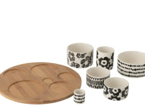 Woonaccessoire Kiedura Keramiek Wit