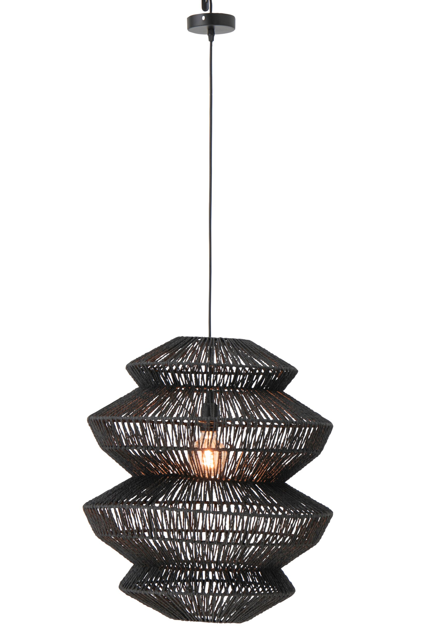 Plafondlamp Zeelund Zwart