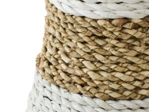 Vaas Zauras Raffia Wit H60 cm
