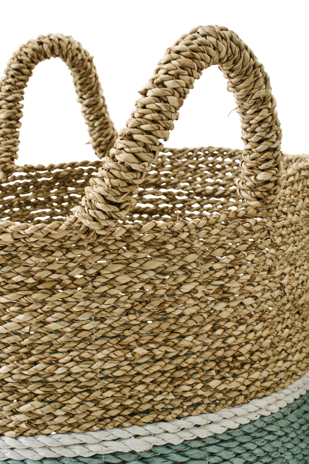 Mand Gustella Zeegras Naturel - Set van 3