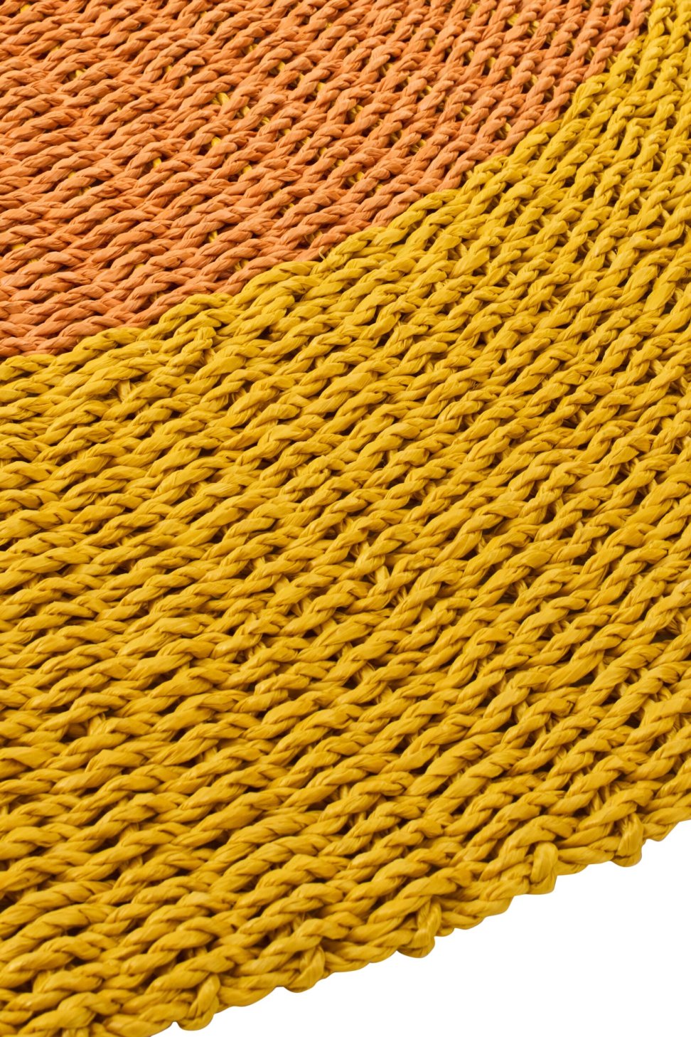 Vloerkleed Hierdor Geel 150x150 cm