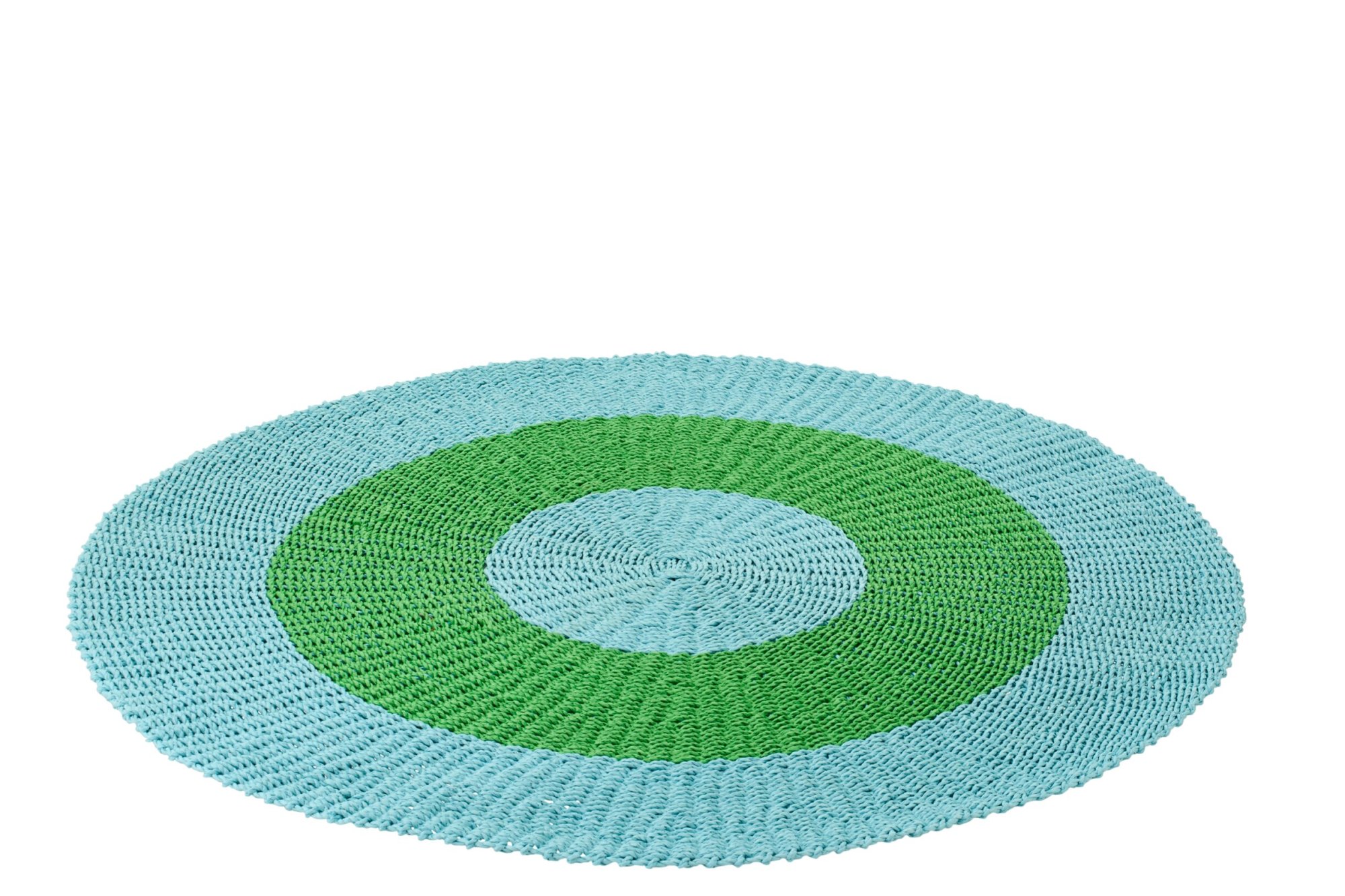 Vloerkleed Fausor Blauw 150x150 cm - Afbeelding 2