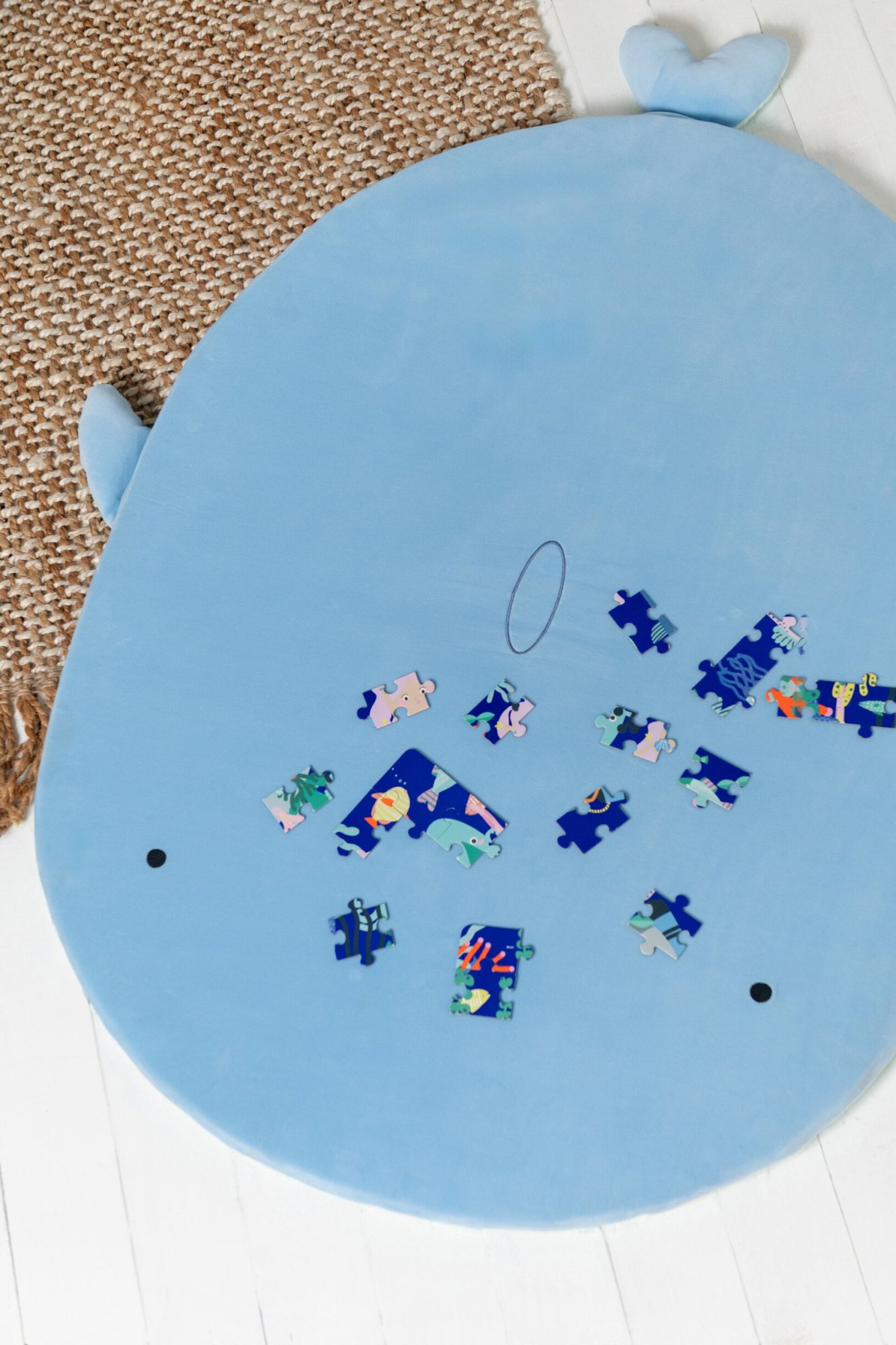 Woonaccessoire Final Polyester Blauw - Afbeelding 3