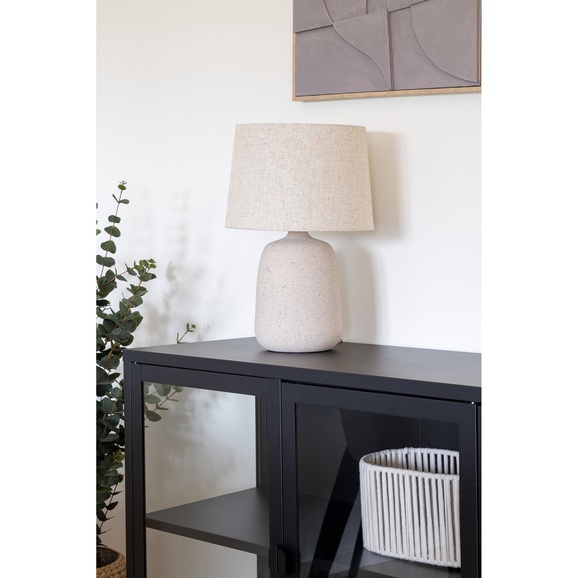 Tafellamp Grermino Keramiek H46 cm - Afbeelding 2