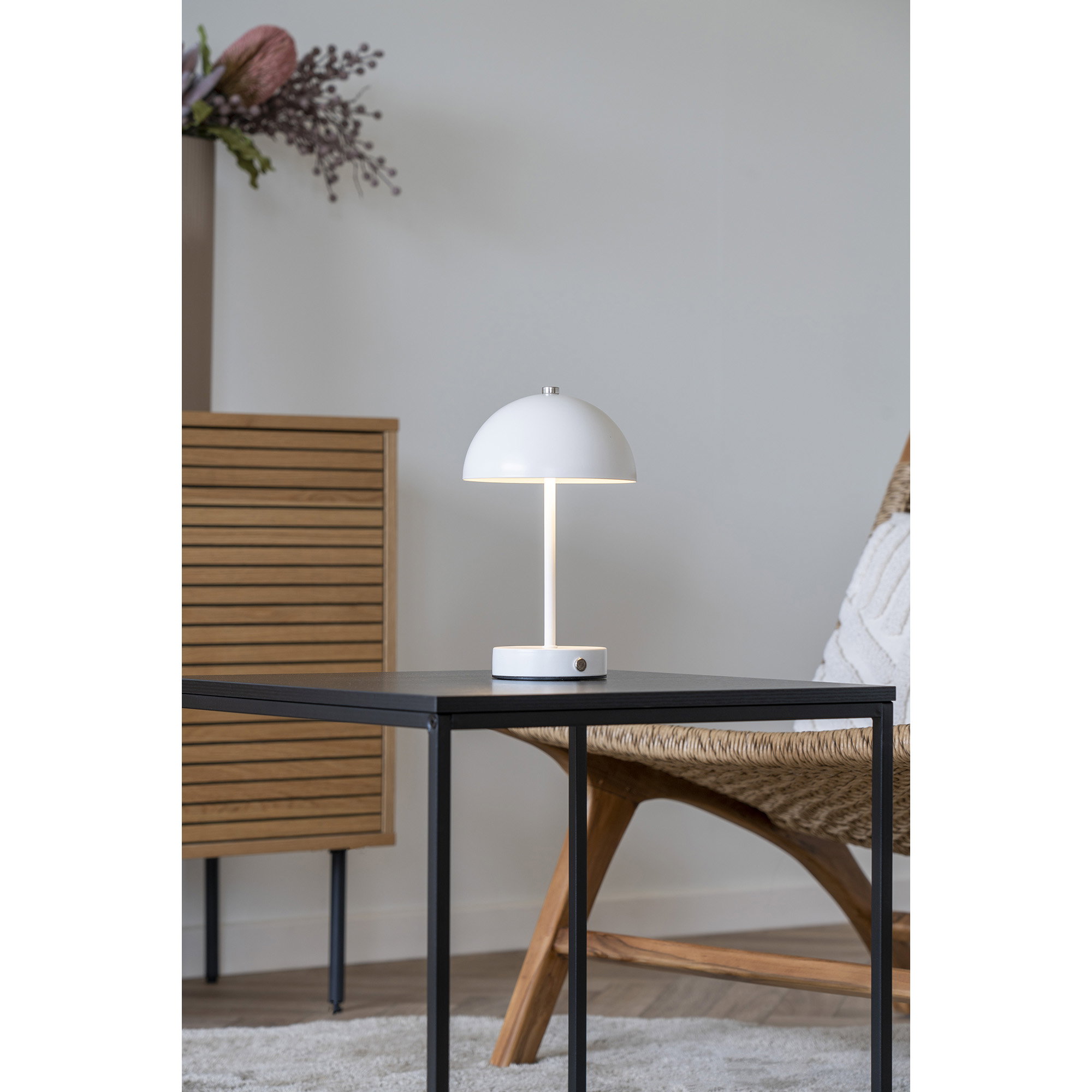Tafellamp Jiekund Wit H25 cm - Afbeelding 3