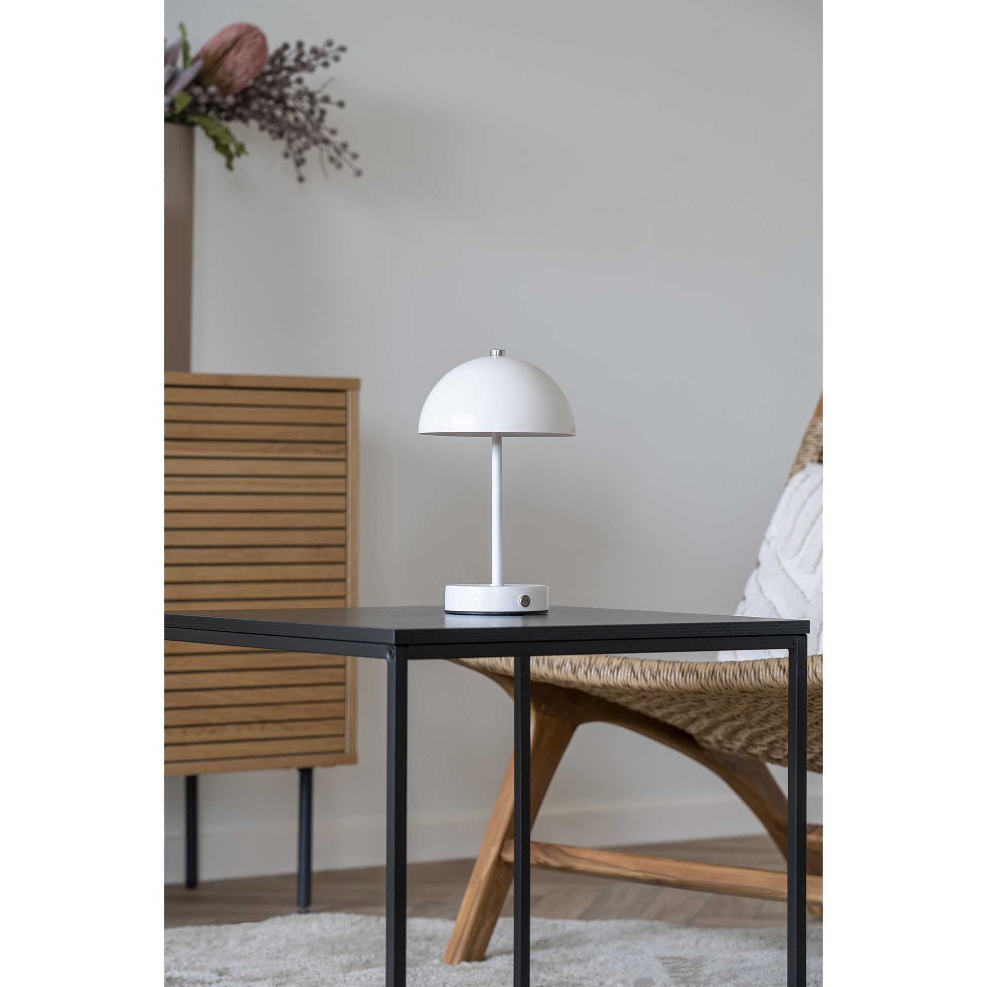 Tafellamp Jiekund Wit H25 cm - Afbeelding 4