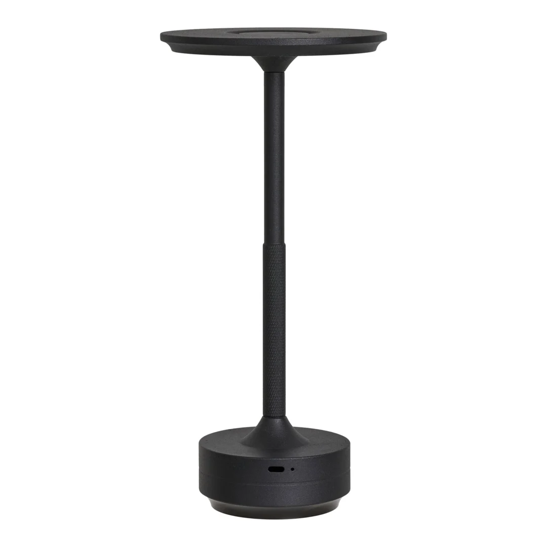 Tafellamp Nina Zwart H28,5 cm - Afbeelding 2