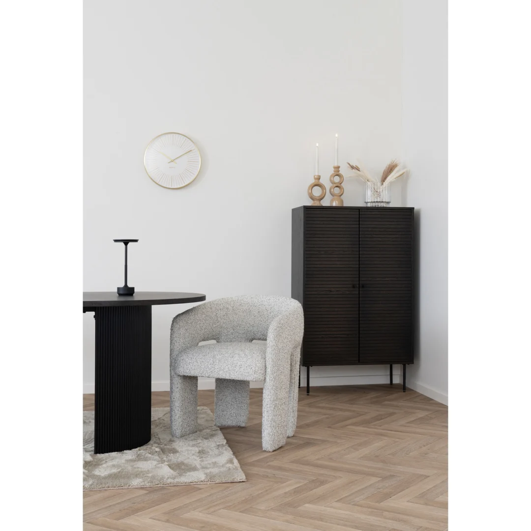 Tafellamp Nina Zwart H28,5 cm - Afbeelding 4