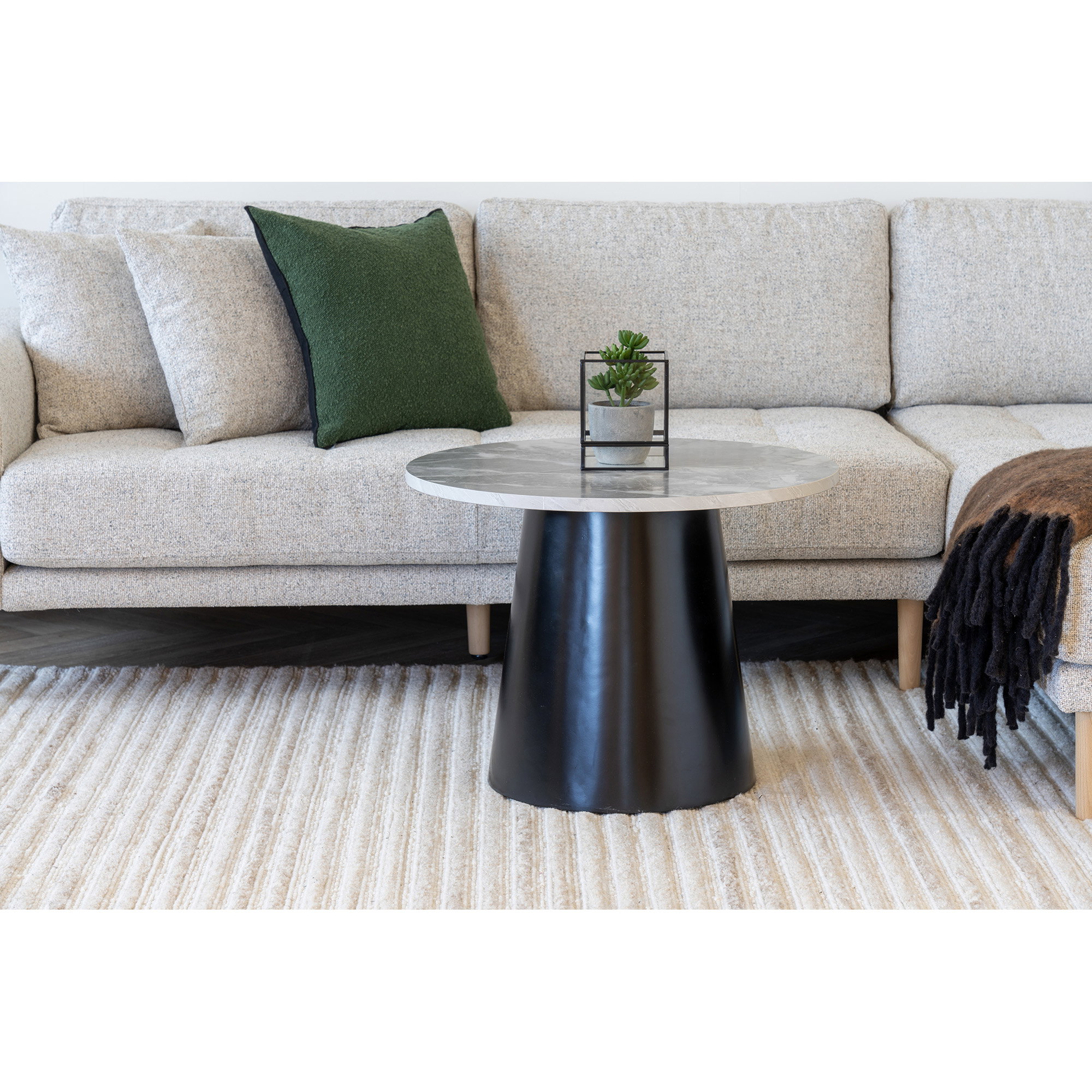 Kandelaar Lolvang Metaal Zwart H15 cm - Afbeelding 6