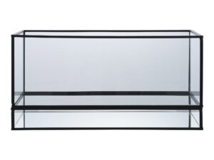 Windlicht Preetos Metaal Zwart H15 cm