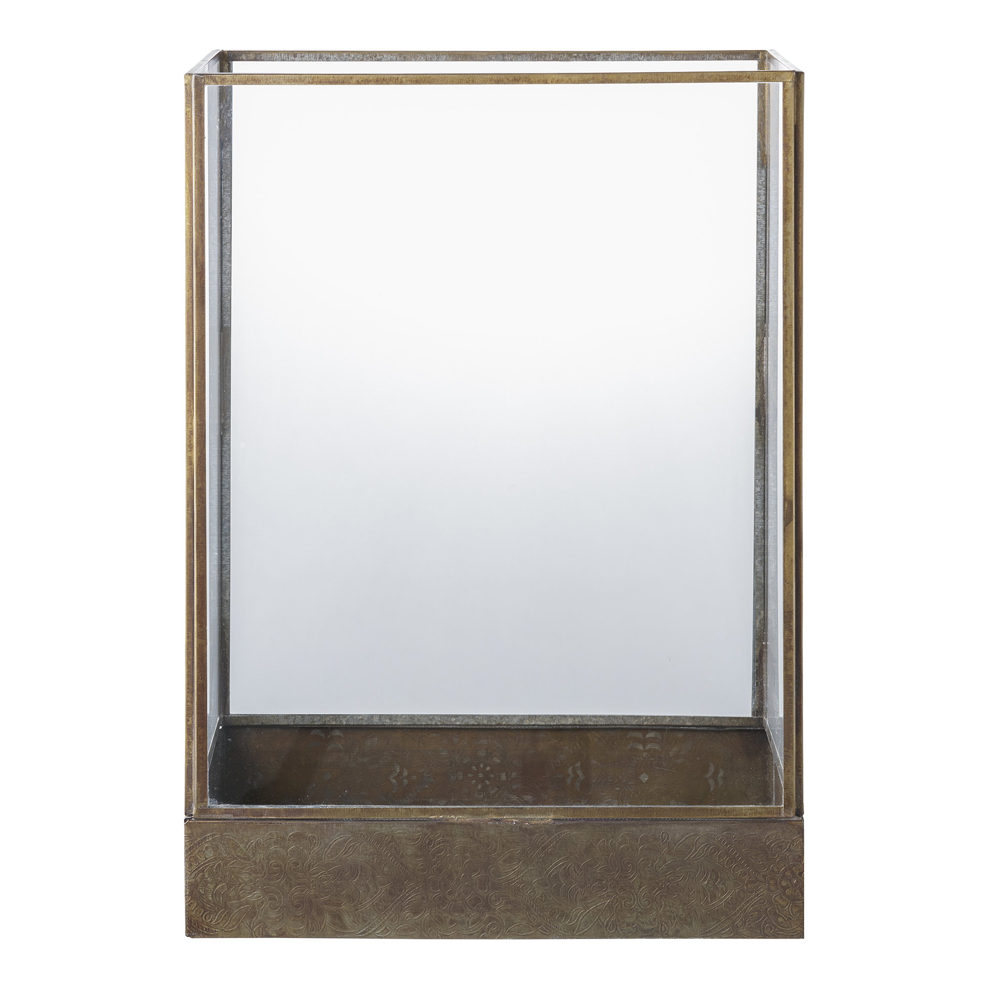Windlicht Fesun Metaal Messing H36,5 cm