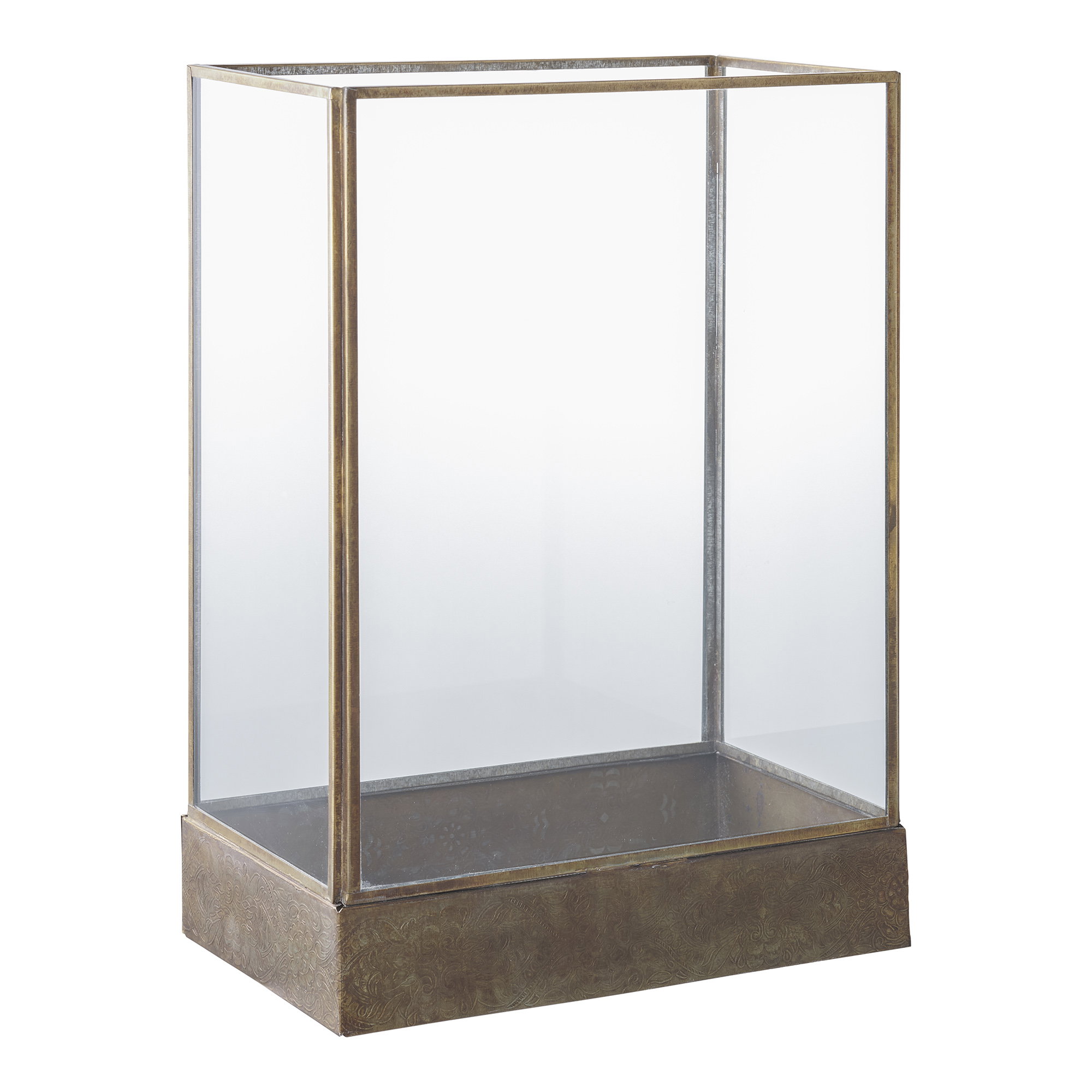 Windlicht Fesun Metaal Messing H36,5 cm - Afbeelding 2