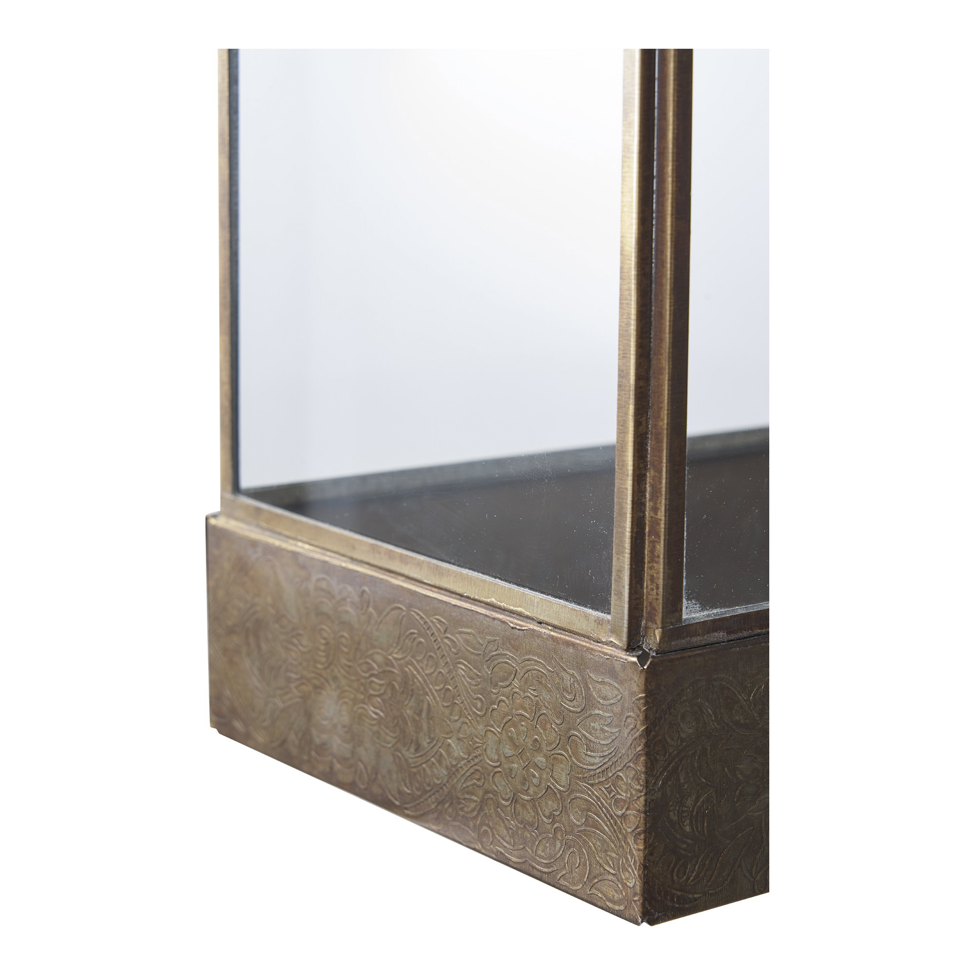 Windlicht Fesun Metaal Messing H36,5 cm - Afbeelding 3