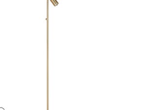 Vloerlamp Tonio Messing H150 cm
