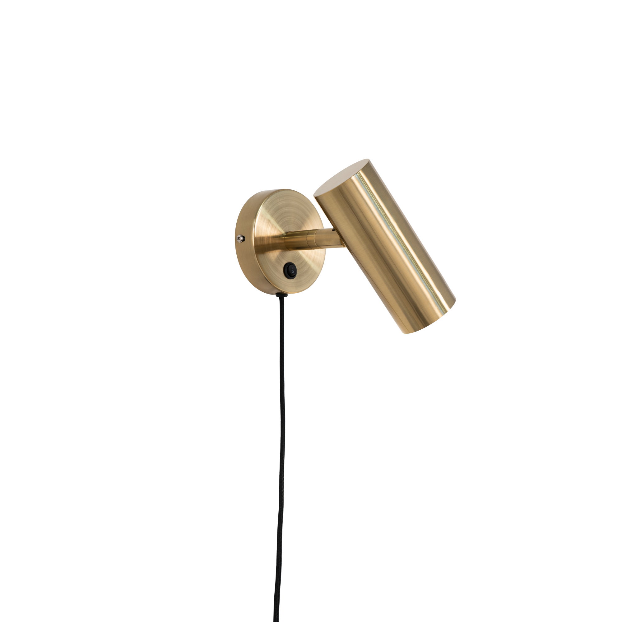 Wandlamp Leirmaro Messing