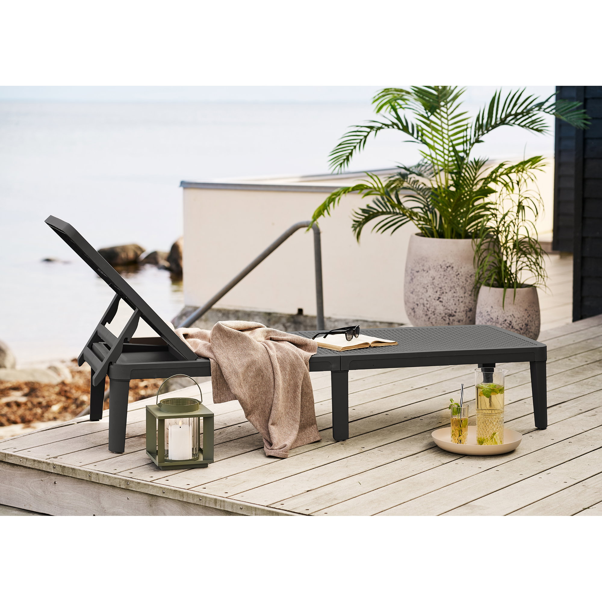 Windlicht Slibena Metaal Groen H20,5 cm - Afbeelding 6