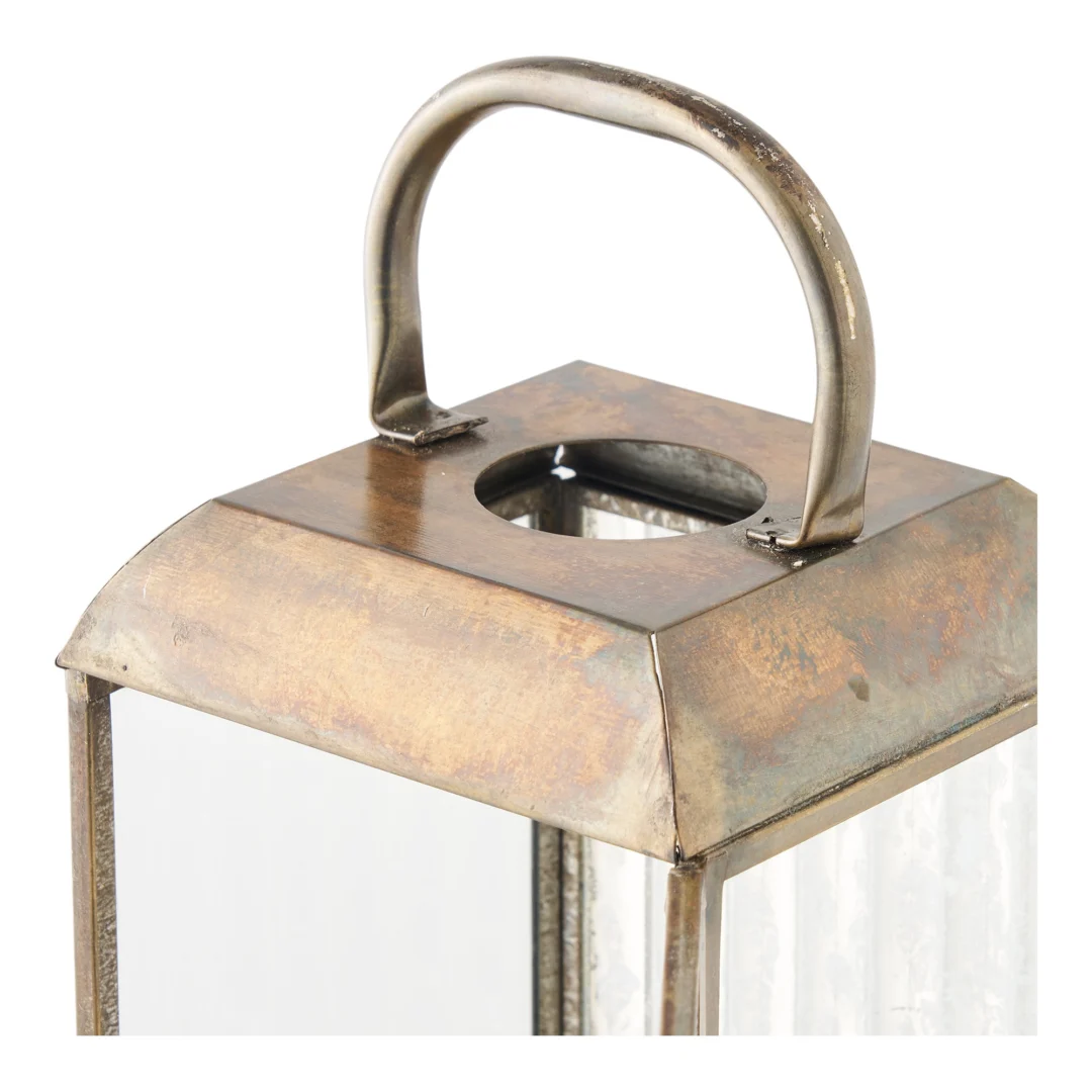 Windlicht Ninan Metaal Messing H49 cm - Afbeelding 4