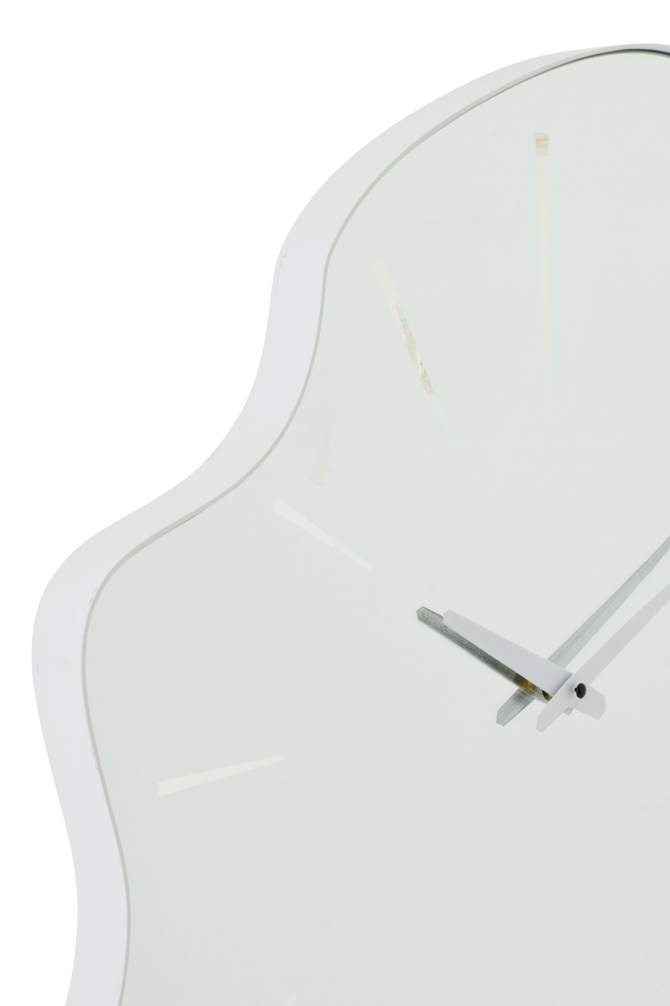 Wandklok Boormino Wit