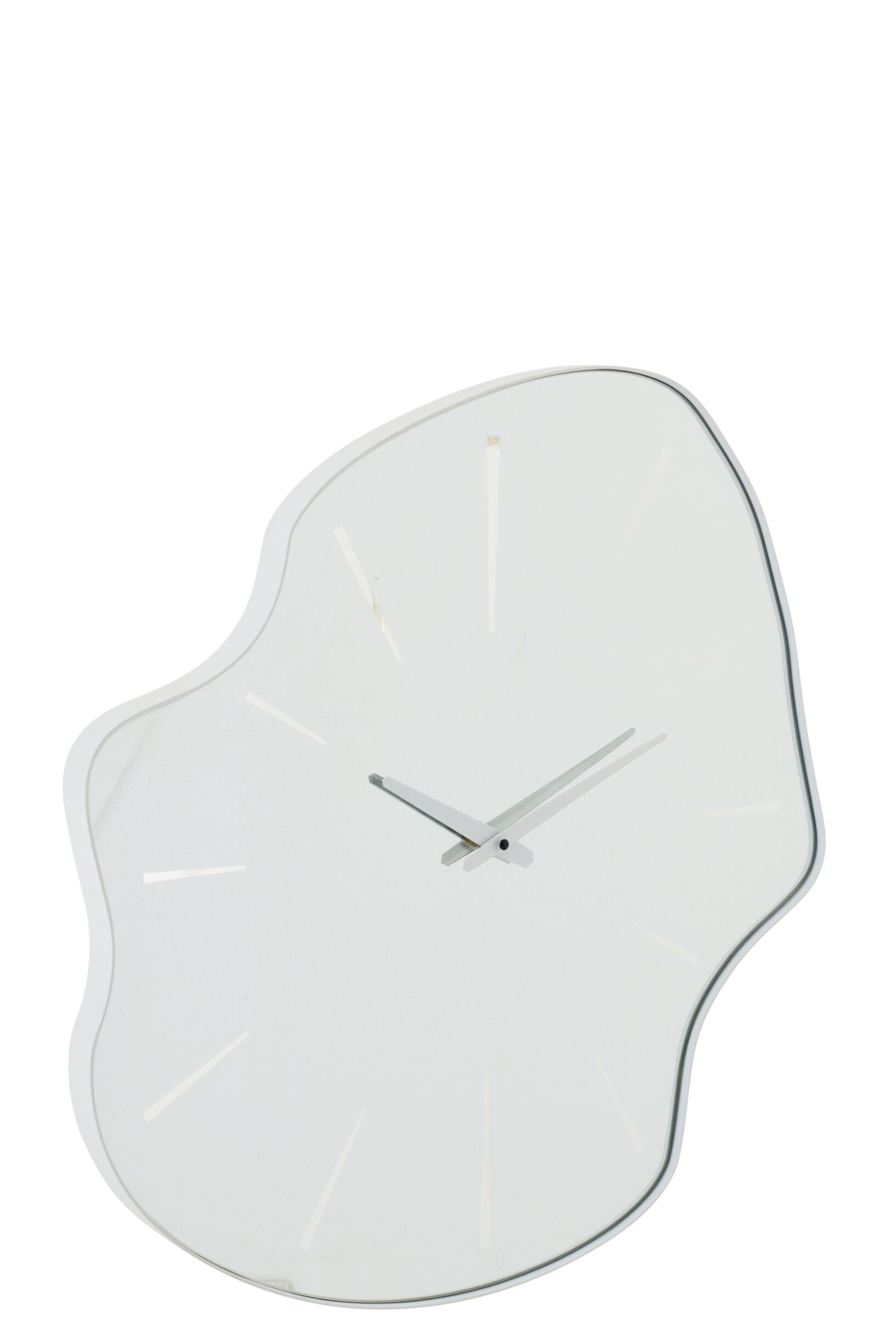 Wandklok Boormino Wit - Afbeelding 2