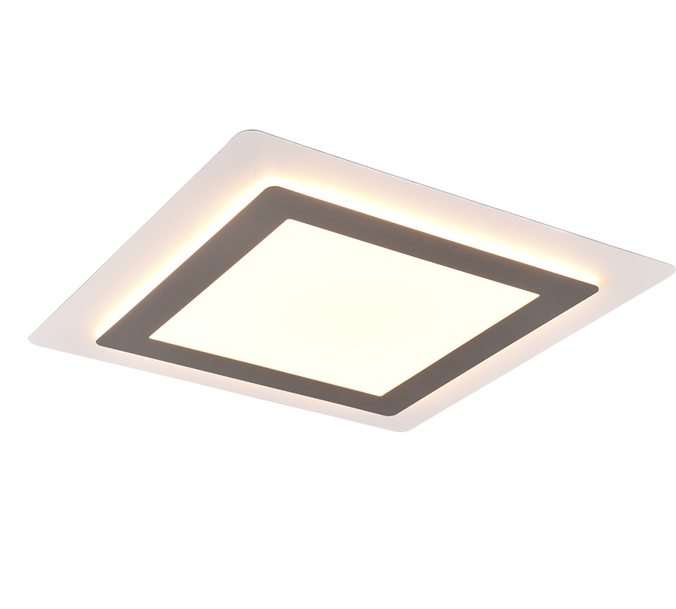 Plafondlamp Daasoro Mat Nikkel - Set van 3