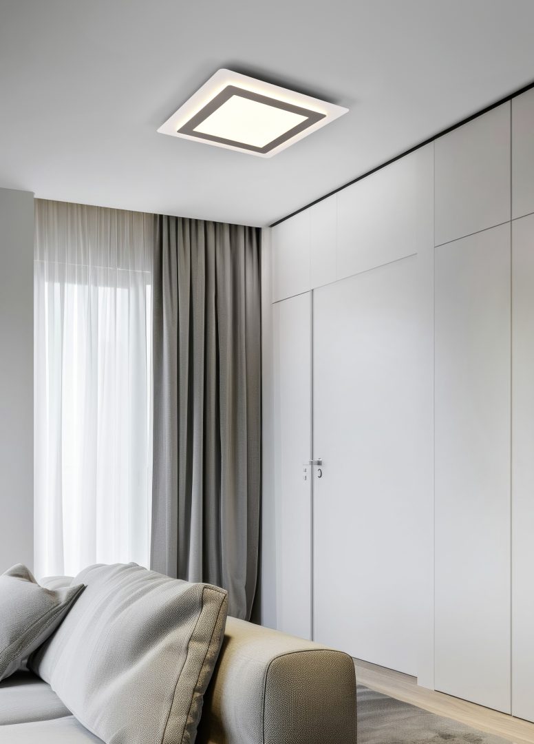 Plafondlamp Daasoro Mat Nikkel - Set van 3 - Afbeelding 6