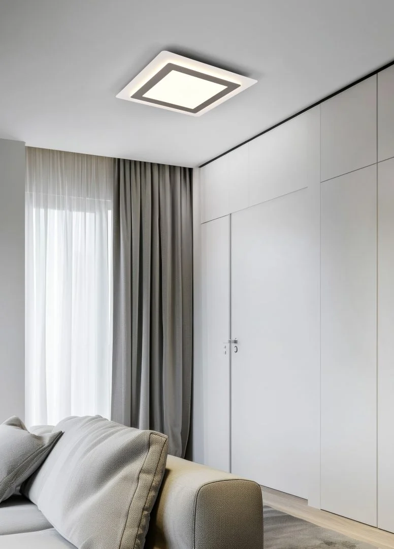 Plafondlamp Daasoro Mat Nikkel - Set van 3 - Afbeelding 6