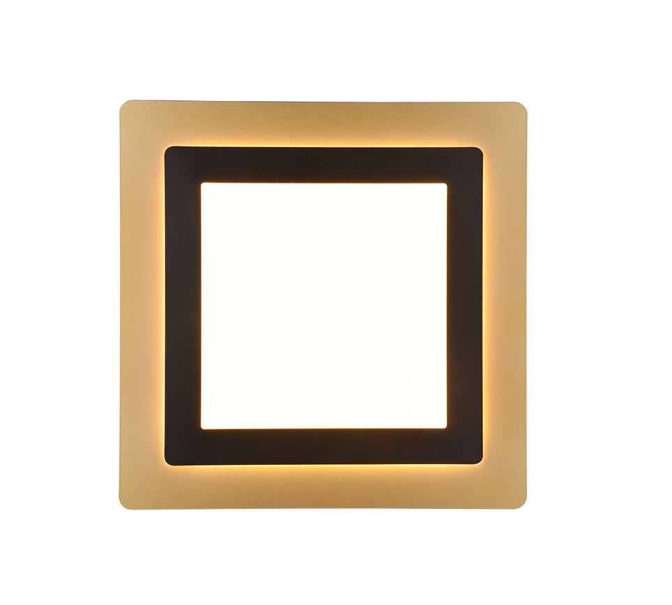 Plafondlamp Hinnand Goud - Set van 3 - Afbeelding 3