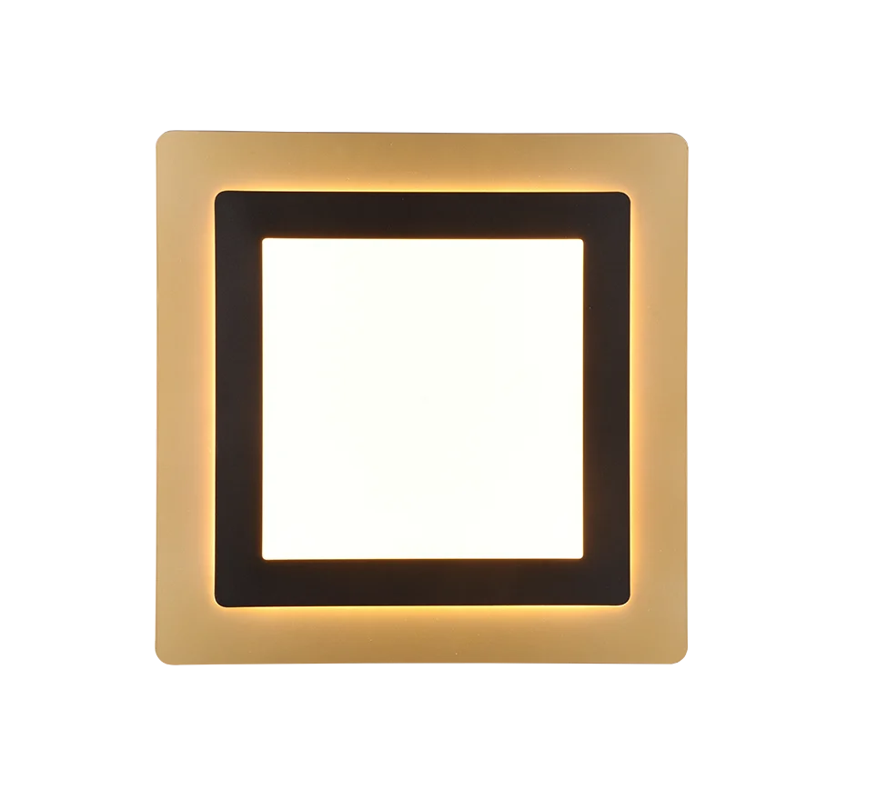 Plafondlamp Hinnand Goud - Set van 3 - Afbeelding 3