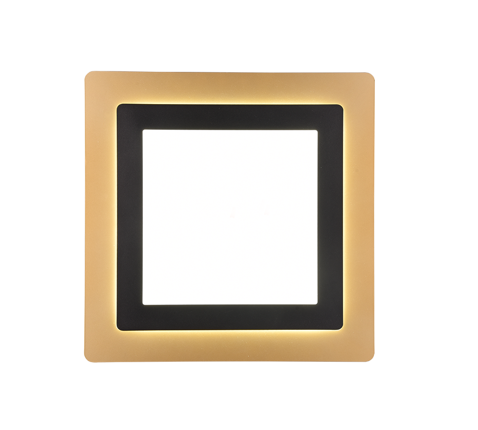 Plafondlamp Hinnand Goud - Set van 3 - Afbeelding 4