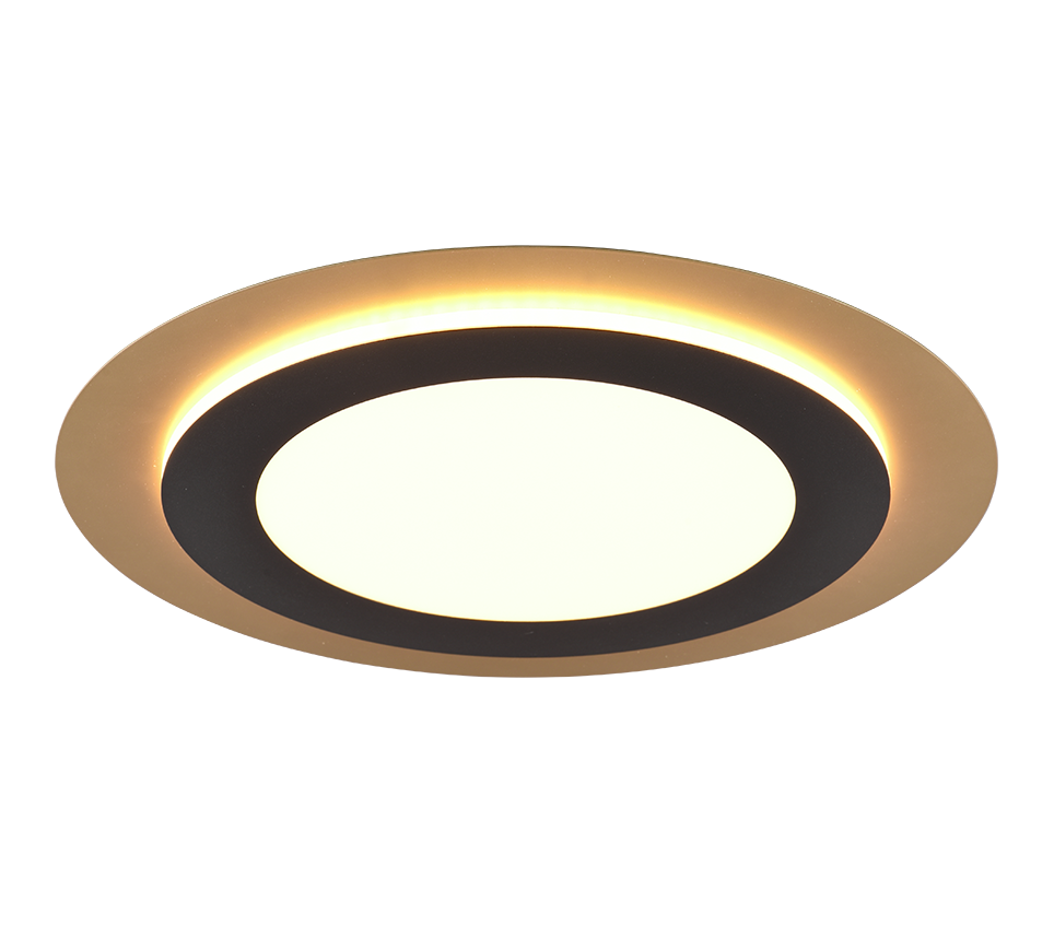 Plafondlamp Lesia Goud Ø45 cm - Set van 3
