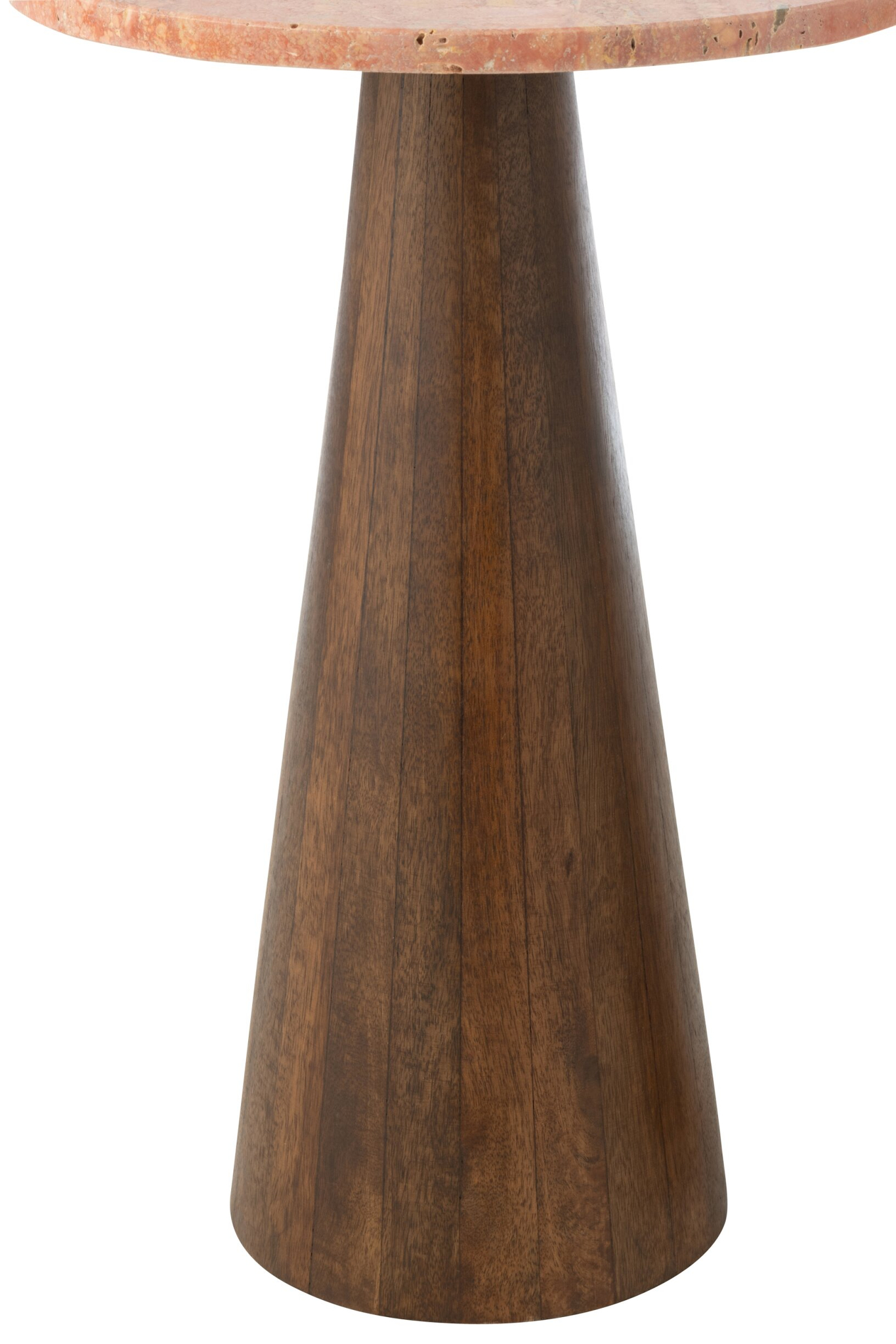 Bijzettafel Cieskira Mangohout 35 cm - Set van 2 - Afbeelding 2