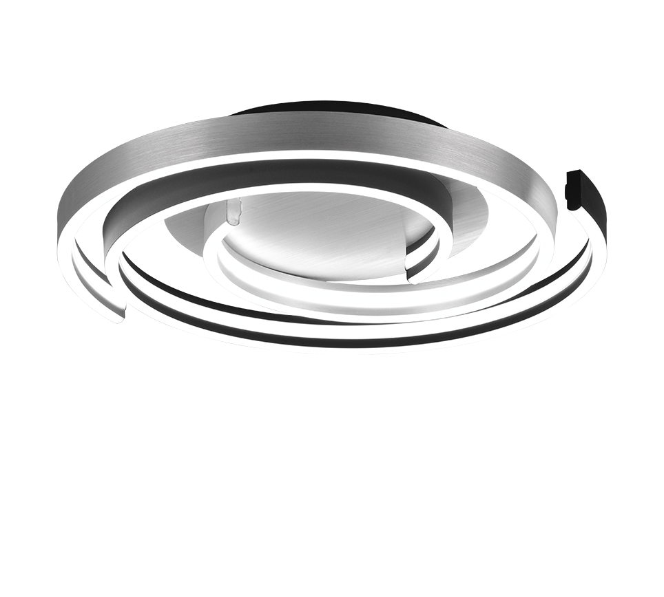Plafondlamp Neennora Wit Ø50 cm - Set van 3