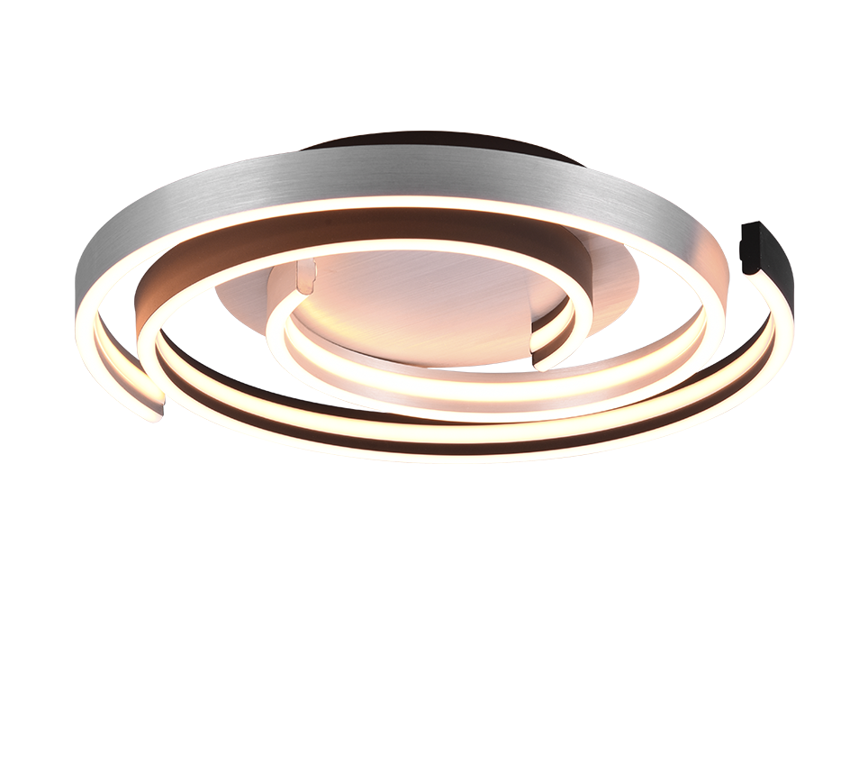 Plafondlamp Neennora Wit Ø50 cm - Set van 3 - Afbeelding 2
