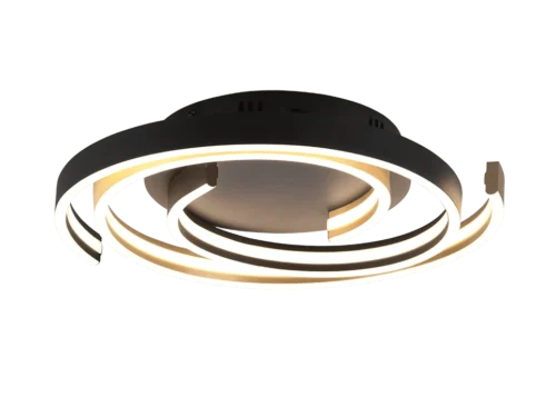 Plafondlamp Zaaltia mat messing Ø50 cm met geïntegreerde LED en dimbare lichtkleur