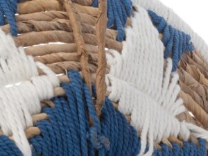 Wanddecoratie Faunda Blauw - Set van 3