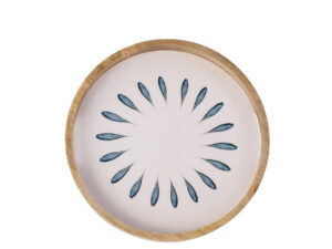 Dienblad Skoornaro Mangohout Blauw