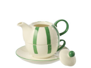 Theepot Cubella Porselein Groen