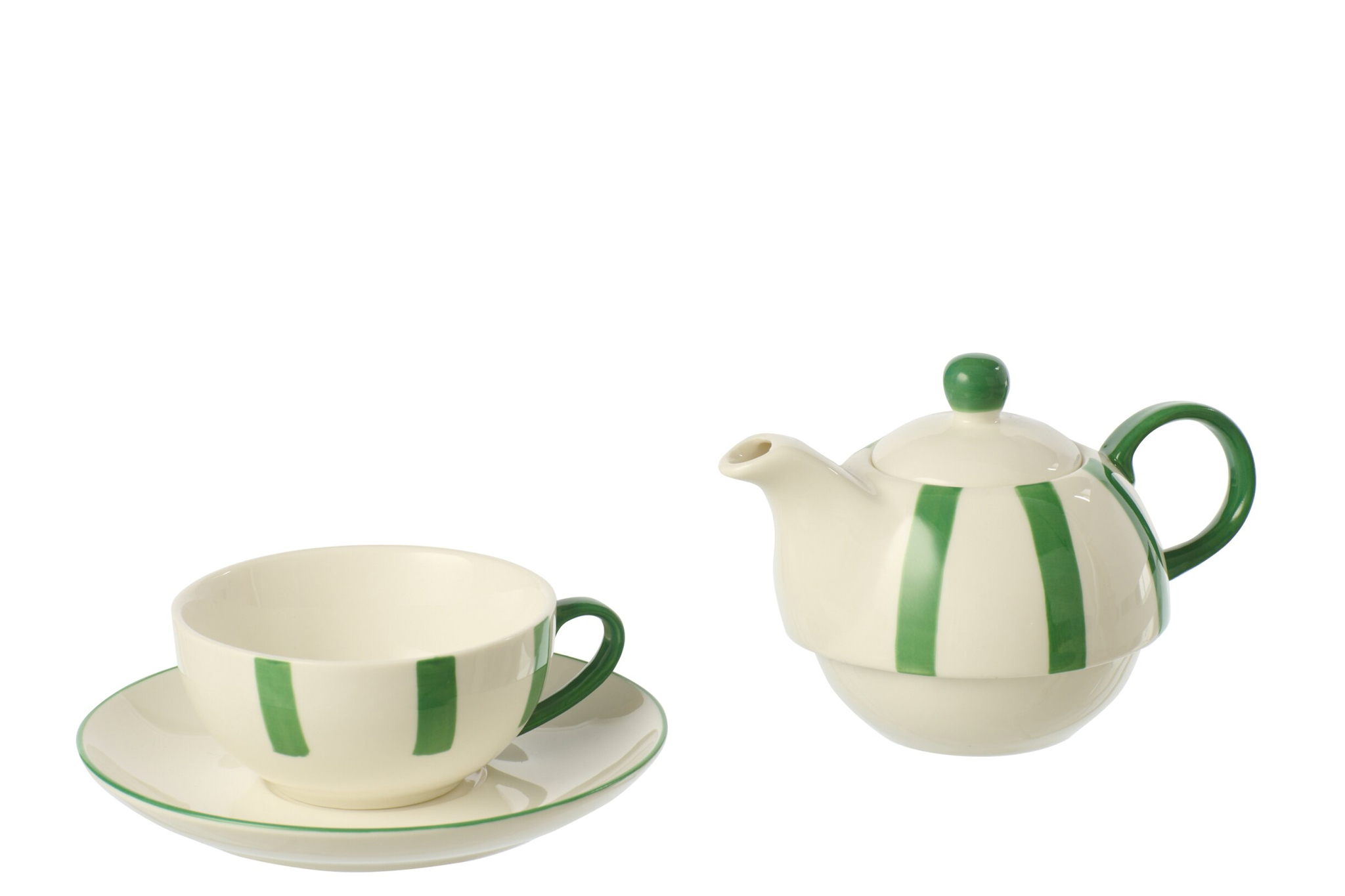 Theepot Cubella Porselein Groen - Afbeelding 2