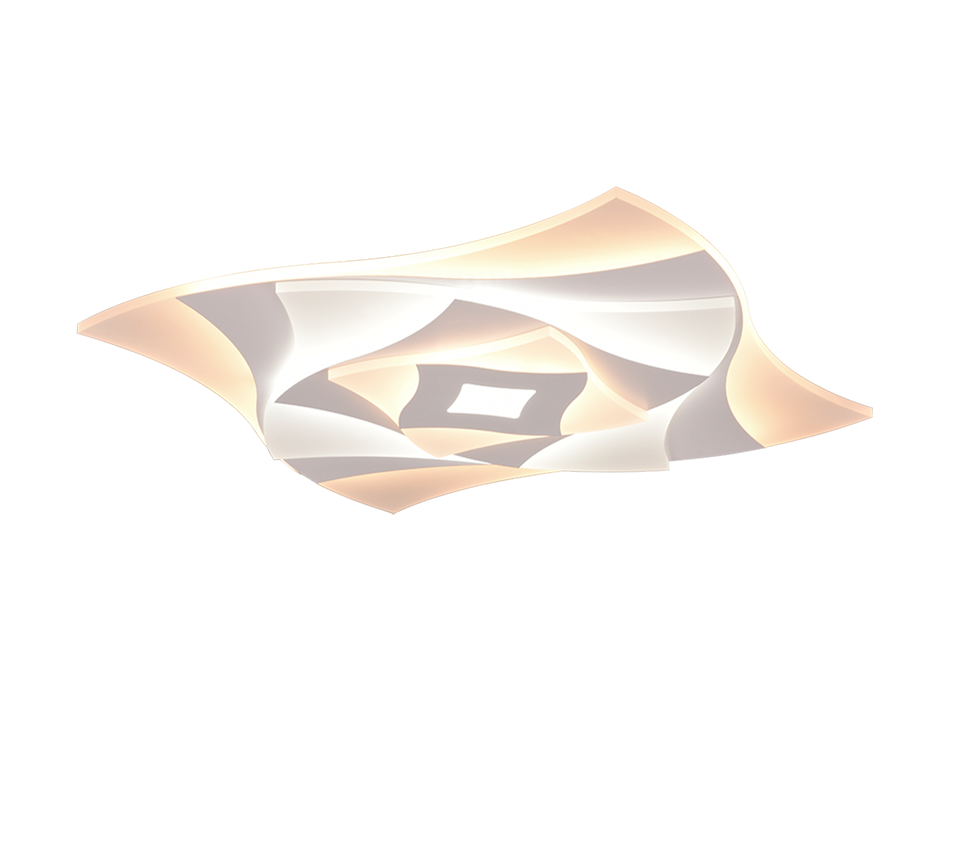 Plafondlamp Fleendon Mat Wit - Set van 3