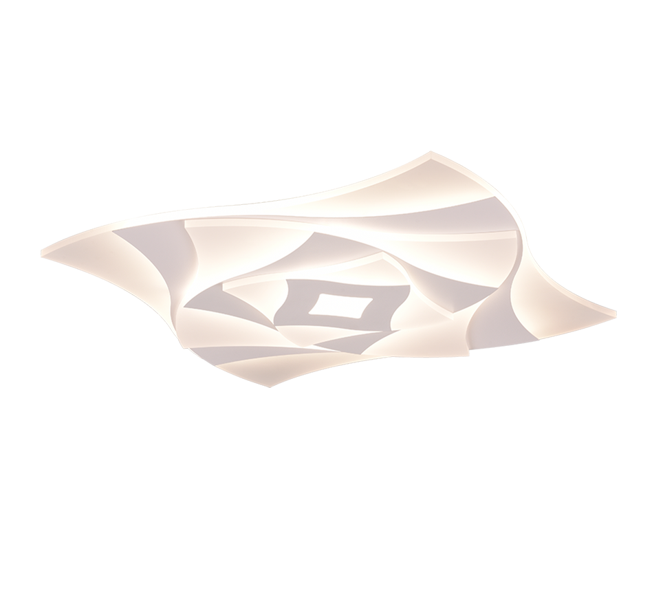 Plafondlamp Fleendon Mat Wit - Set van 3 - Afbeelding 2